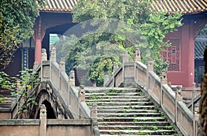 Deyang, China: Pan Bridge at Confucian Temple