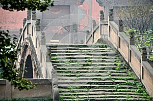 Deyang, China: Pan Bridge at Confucian Temple