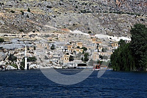 Hafeti lake in urfa, turkey