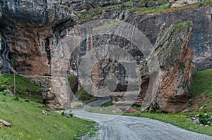 Canyon in malatya, turkey photo