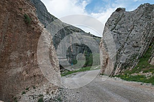 Canyon in malatya, turkey photo