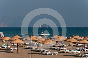 Sarigerme beach in Turkey