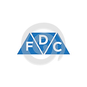 DFC credit repair accounting logo design on white background. DFC creative initials Growth graph letter logo concept. DFC business