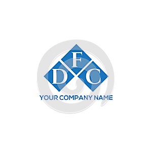 DFC letter logo design on BLACK background. DFC creative initials letter logo concept. DFC letter design.DFC letter logo design on