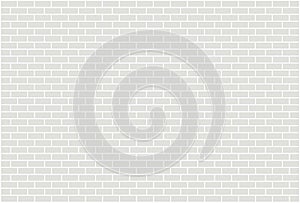 white brick wall may used as background