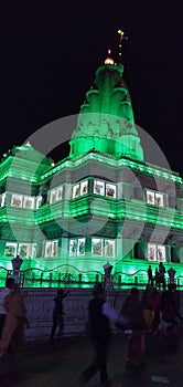 Dfferent shades of Prem Mandir Vrindavan Uttar Pradesh India