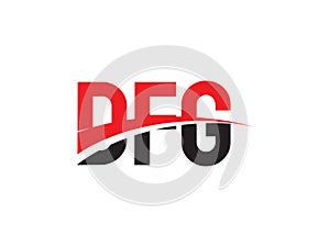 DFG Letter Initial Logo Design Vector Illustration