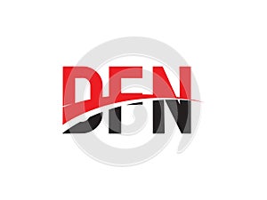 DFN Letter Initial Logo Design Vector Illustration