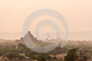 Dhammayangyi temple The biggest Temple in Bagan, Myanmar