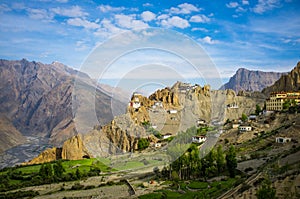 Dhankar Gompa. India. Spiti Valley