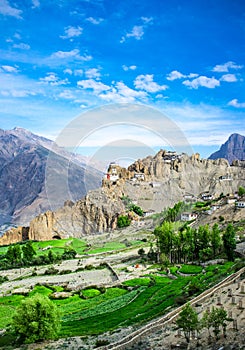 Dhankar Gompa. India. Spiti Valley