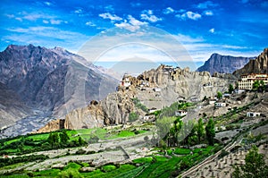 Dhankar Gompa. India. Spiti Valley