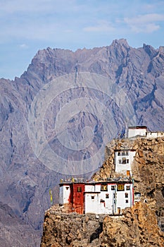 Dhankar gompa monastery . Himachal Pradesh, India