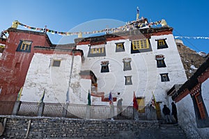 Dhankar Monastery on a Winter Morning