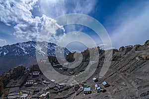 Dhankhar Village, Spiti Valley, Himachal