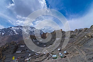 Dhankher Village, Spiti Valley, Himachal