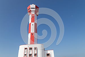 Dhanushkodi Lighthouse located in Rameshwaram in Tamil Nadu in India