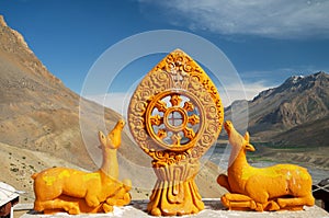 Dharma wheel photo