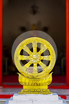 Dharmachakra, the wheel of law
