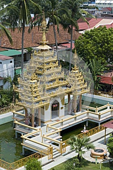 Dharmikarama burmese temple on island Penang