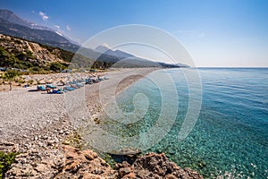 Dhermi Beach - Dhermi, Himarï¿½, Vlore, Albania