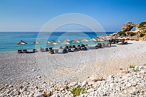 Dhermi Beach - Dhermi, Himarï¿½, Vlore, Albania