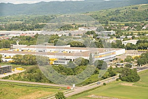 DHL building in Lahr in Germany