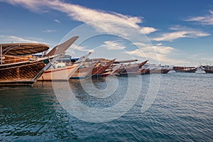 DHOW BOAT AT WAKRA BEACH