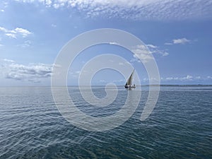 Dhow Indian Ocean Ilha dos Porcos Inhambane Mozambique