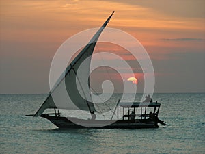 Dhow of tanzania