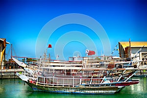 Dhows, Doha, Qatar