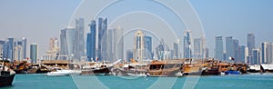 Dhows, Doha, Qatar