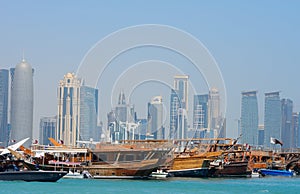 Dhows, Doha, Qatar