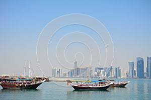 Dhows, Doha, Qatar