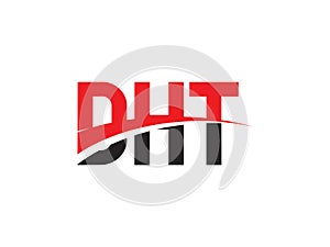 DHT Letter Initial Logo Design Vector Illustration photo