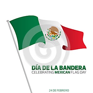 Dia de la Bandera Celebrating Mexican Flag Day photo