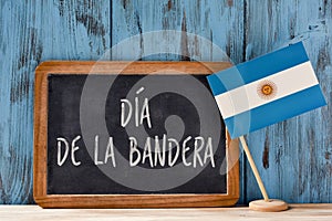 Dia de la Bandera, Flag Day of Argentina photo