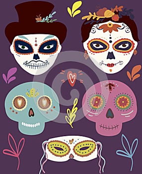 Dia de los muertos. Day of The Dead