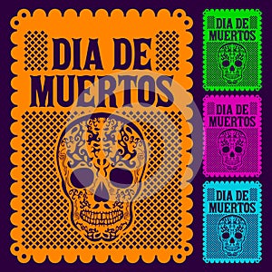 Dia de Muertos - Mexican Day of the death set
