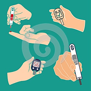 Diabetes Icon vector