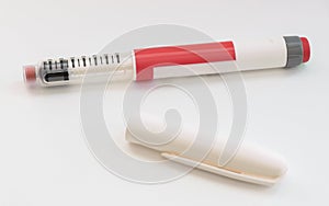 Diabetes pen injection needle.