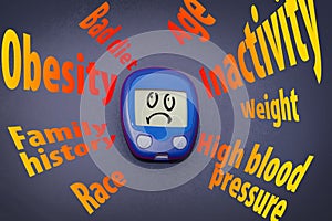 Diabetes risk factors photo