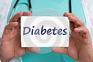 Diabetes sugar disease ill illness healthy health doctor