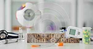 Diabetic retinopathy and complication of diabetes mellitus