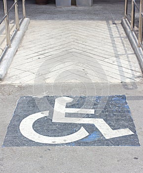 diabled people sign
