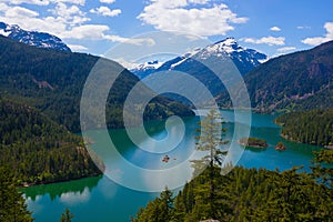 Diablo Lake.