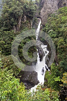 Diablo waterfall, Ecuador