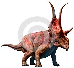 Diabloceratops 3D illustration