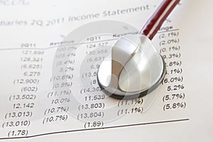 Diagnose a companys income statement