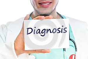 Diagnosis disease ill illness healthy health check-up screening doctor